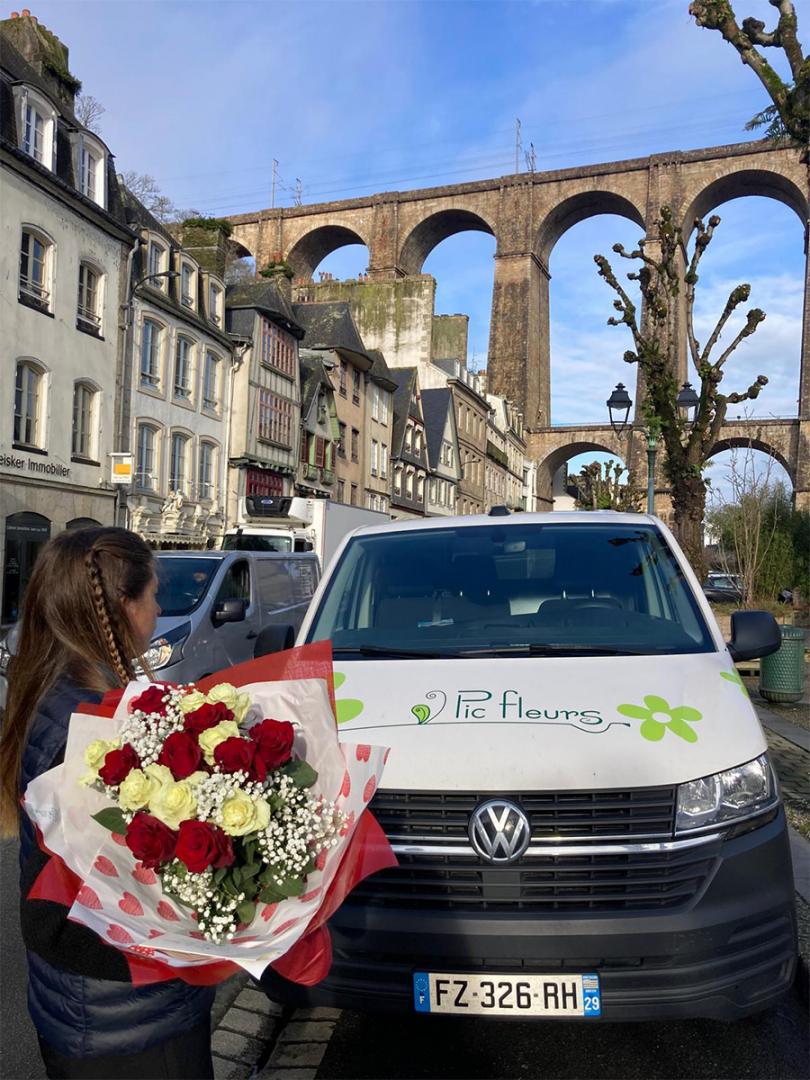 Bouquets de fleurs Morlaix
